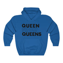 Load image into Gallery viewer, Queen From Queens Black Hooded Sweatshirt