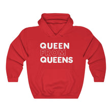 Load image into Gallery viewer, Queen From Queens White Hooded Sweatshirt
