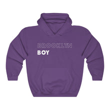 Load image into Gallery viewer, Brooklyn Boy White Hooded Sweatshirt