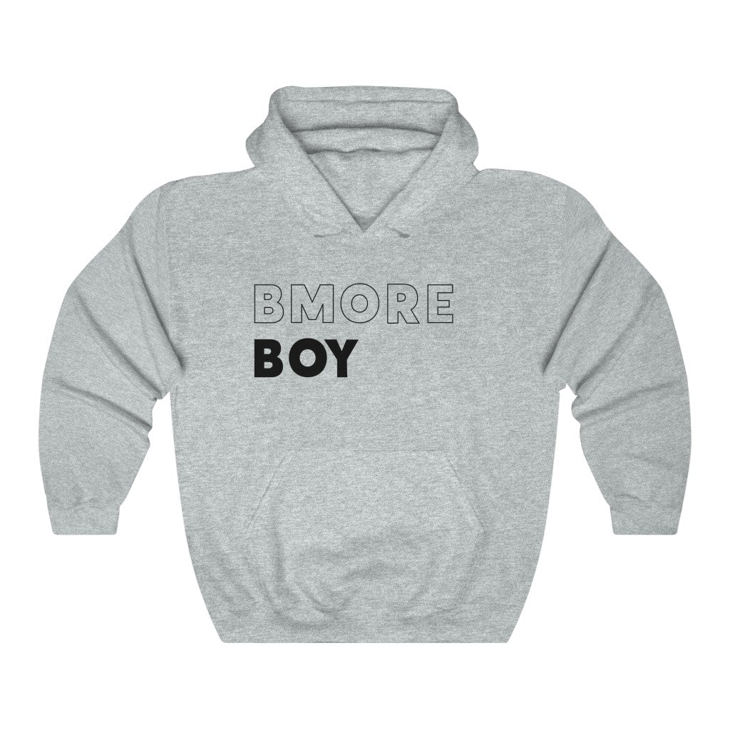 BMore Boy Black Hooded Sweatshirt
