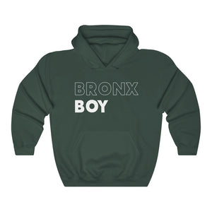 Bronx Boy White Hooded Sweatshirt