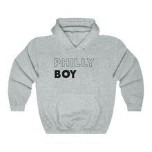 Load image into Gallery viewer, Philly Boy Black Hooded Sweatshirt