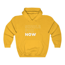 Load image into Gallery viewer, Single For Now White Hooded Sweatshirt