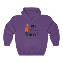 Load image into Gallery viewer, Hey Girl Heey! Black Logo Hooded Sweatshirt