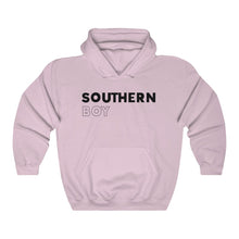 Load image into Gallery viewer, Southern Boy Black Hooded Sweatshirt