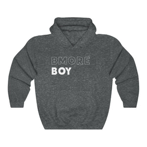 BMore Boy White Hooded Sweatshirt
