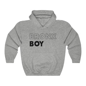 Bronx Boy Black Hooded Sweatshirt