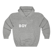 Load image into Gallery viewer, Philly Boy White Hooded Sweatshirt