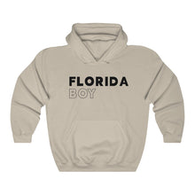 Load image into Gallery viewer, Florida Boy Black Hooded Sweatshirt