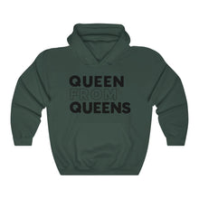 Load image into Gallery viewer, Queen From Queens Black Hooded Sweatshirt