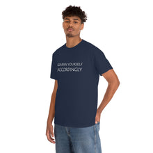 Load image into Gallery viewer, Govern Yourself Unisex Heavy Cotton Tee