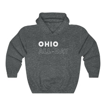 Load image into Gallery viewer, Ohio All-Day White Hooded Sweatshirt