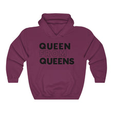 Load image into Gallery viewer, Queen From Queens Black Hooded Sweatshirt