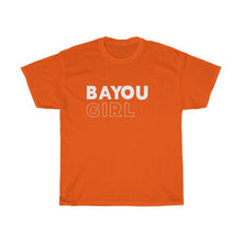 Load image into Gallery viewer, Bayou Girl White Unisex Heavy Cotton Tee