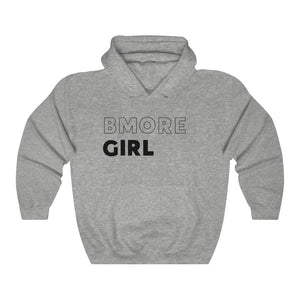 BMore Girl Black Hooded Sweatshirt