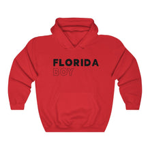 Load image into Gallery viewer, Florida Boy Black Hooded Sweatshirt