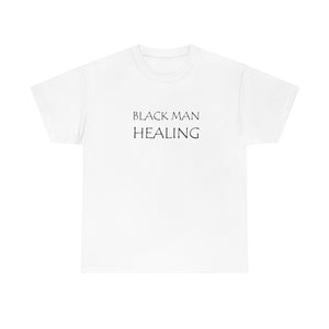 Black Man Healing Unisex Heavy Cotton Tee