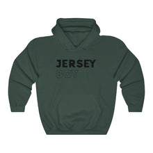 Load image into Gallery viewer, Jersey Boy Black Hooded Sweatshirt