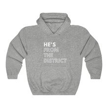 Load image into Gallery viewer, He's from The District Unisex Heavy Blend™ Hooded Sweatshirt