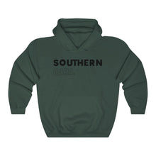 Load image into Gallery viewer, Southern Girl Black Hooded Sweatshirt