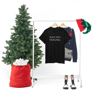 Black Man Healing Unisex Heavy Cotton Tee