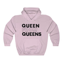 Load image into Gallery viewer, Queen From Queens Black Hooded Sweatshirt