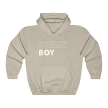 Load image into Gallery viewer, Philly Boy White Hooded Sweatshirt