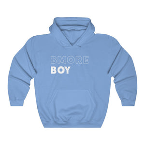 BMore Boy White Hooded Sweatshirt