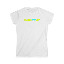 Load image into Gallery viewer, Back TF Up Women&#39;s Softstyle Tee