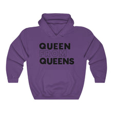 Load image into Gallery viewer, Queen From Queens Black Hooded Sweatshirt