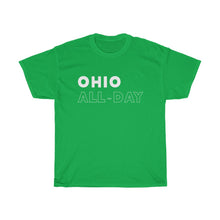 Load image into Gallery viewer, Ohio All-Day White Unisex Heavy Cotton Tee