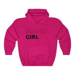 BMore Girl Black Hooded Sweatshirt