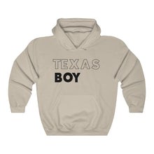 Load image into Gallery viewer, Texas Boy Black Hooded Sweatshirt