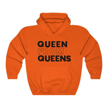 Load image into Gallery viewer, Queen From Queens Black Hooded Sweatshirt