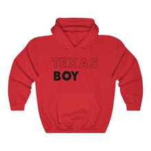 Load image into Gallery viewer, Texas Boy Black Hooded Sweatshirt