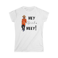 Load image into Gallery viewer, Hey Girl Heey! Logo Women's Softstyle Tee