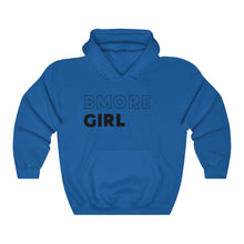 Load image into Gallery viewer, BMore Girl Black Hooded Sweatshirt