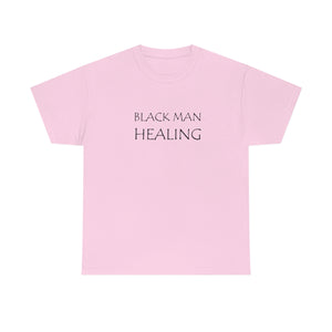 Black Man Healing Unisex Heavy Cotton Tee