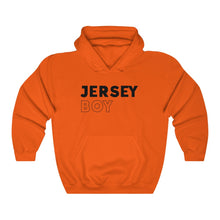 Load image into Gallery viewer, Jersey Boy Black Hooded Sweatshirt