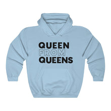 Load image into Gallery viewer, Queen From Queens Black Hooded Sweatshirt