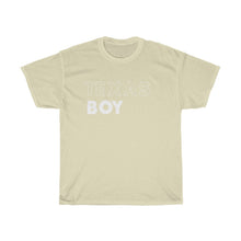 Load image into Gallery viewer, Texas Boy White Unisex Heavy Cotton Tee