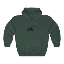 Load image into Gallery viewer, Trini Girl Black Hooded Sweatshirt