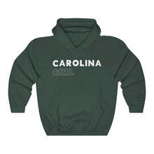Load image into Gallery viewer, Carolina Girl White Hooded Sweatshirt