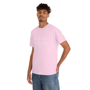 Black Man Healing Unisex Heavy Cotton Tee