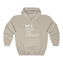 Load image into Gallery viewer, He's from The District Unisex Heavy Blend™ Hooded Sweatshirt