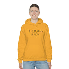 Load image into Gallery viewer, Therapy is Sexy Hooded Sweatshirt