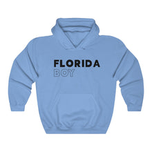 Load image into Gallery viewer, Florida Boy Black Hooded Sweatshirt