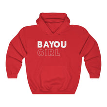 Load image into Gallery viewer, Bayou Girl White Hooded Sweatshirt
