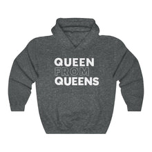 Load image into Gallery viewer, Queen From Queens White Hooded Sweatshirt