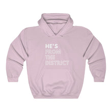 Load image into Gallery viewer, He's from The District Unisex Heavy Blend™ Hooded Sweatshirt